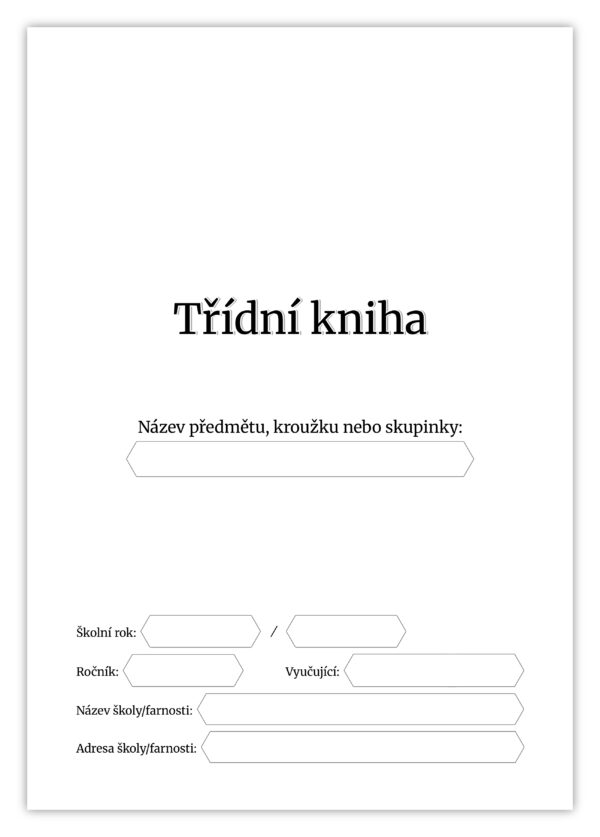 Třídní kniha